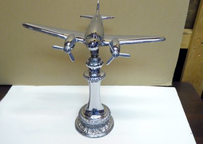 Antique Electrolite Airplane Lamp