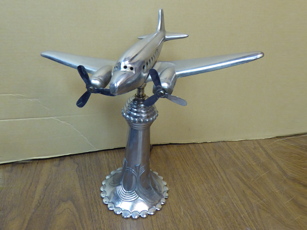 Vintage Airplane Lamp from the 1940's to 1950's