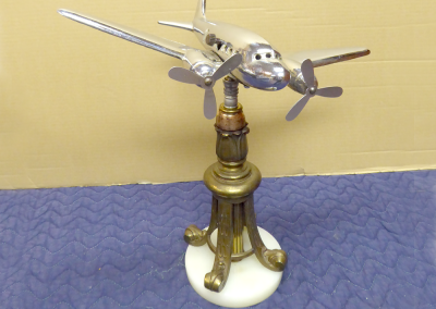 Bespoke non-factory airplane short table lamp